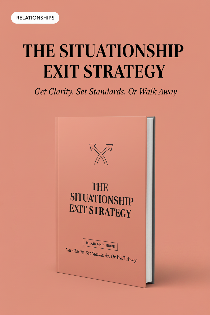 The Situationship Exit Strategy — Reclaim Your Peace & Move On With Confidence