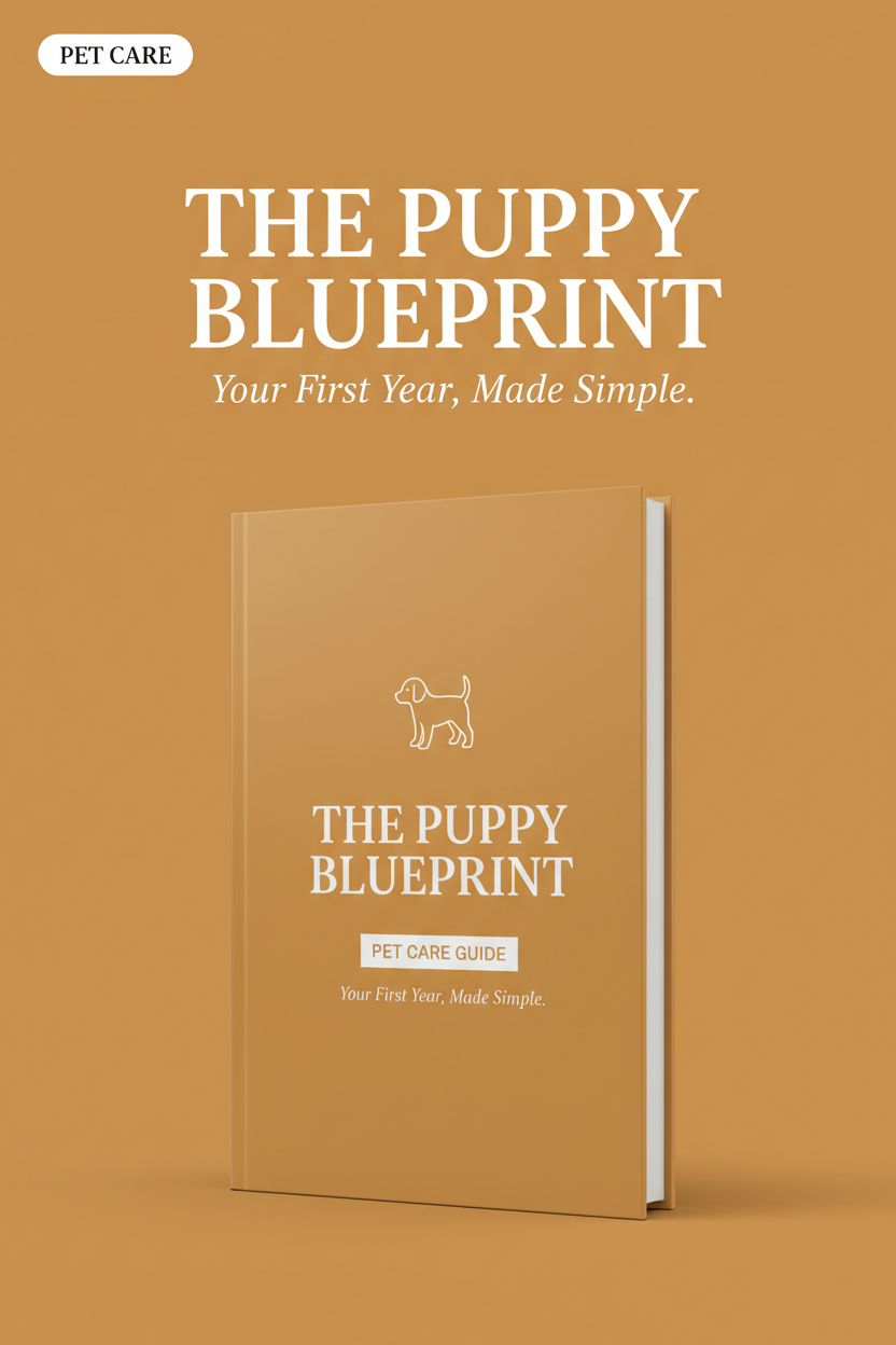 The Puppy Blueprint: Your First Year, Made Simple